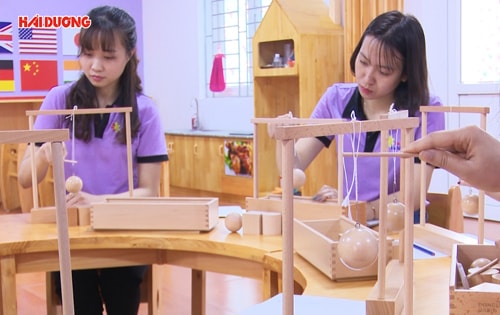 Trường học sáng tạo trong "bão" dịch